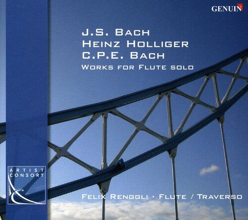 CD диск Bach, J.S. / Holliger / Bach, C.P.E. / Renggli: Works for Flute Solo 
CD диск Bach, J.S. / Holliger / Bach, C.P.E. / Renggli: Works for Flute Solo