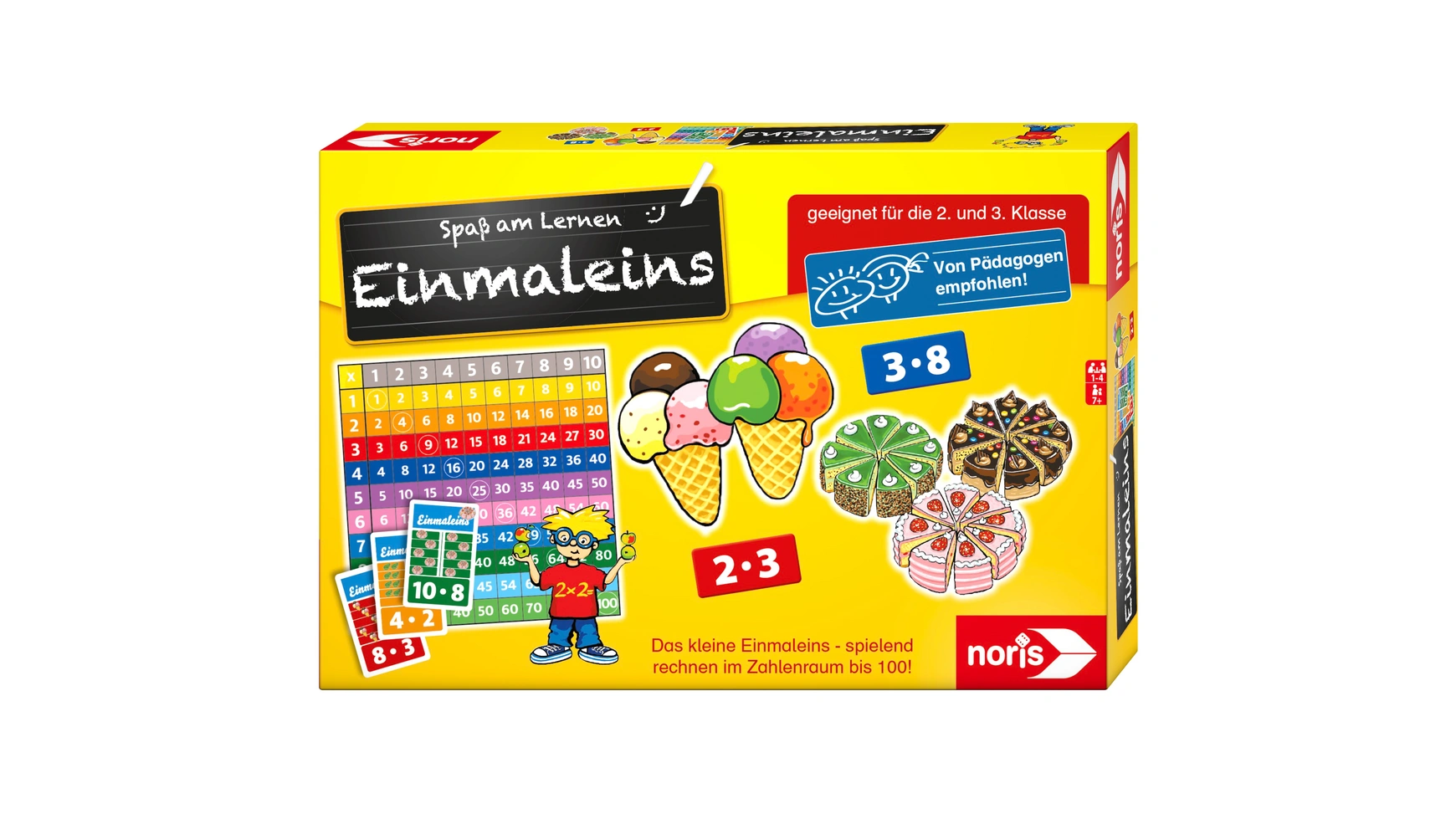 Забава с таблицей умножения Noris Spiele
Забава с таблицей умножения Noris Spiele