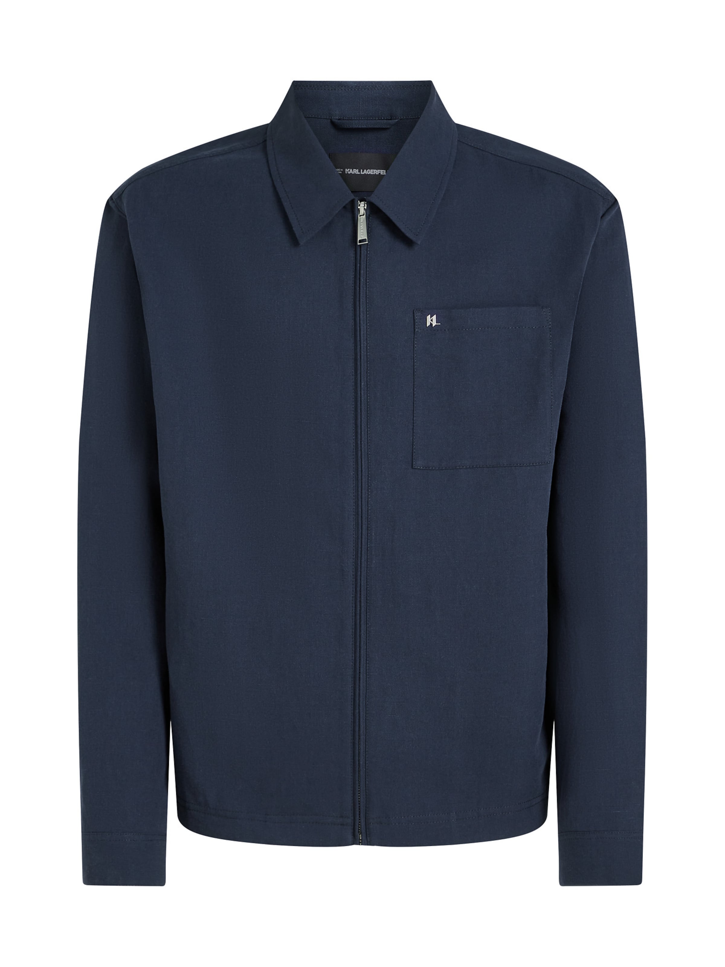 Karl Lagerfeld Куртка для межсезонья в темно-синем цвете
Karl Lagerfeld Куртка для межсезонья в темно-синем цвете