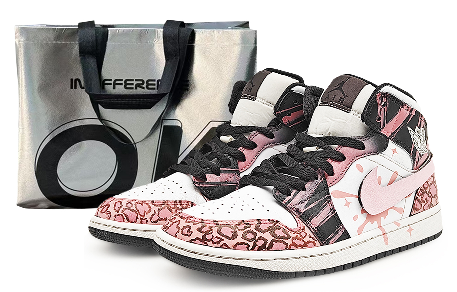 Износостойкие баскетбольные кроссовки Mid Top Vintage Мужские Черные Розовые Jordan
Износостойкие баскетбольные кроссовки Mid Top Vintage Мужские Черные Розовые Jordan