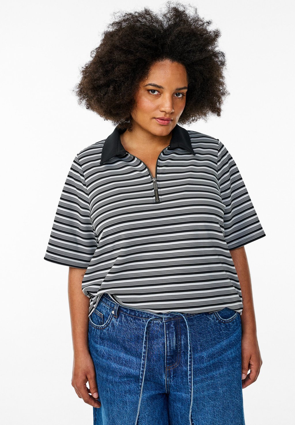 Рубашка поло KURZÄRMLIGES Zizzi, черный
Рубашка поло KURZÄRMLIGES Zizzi, черный