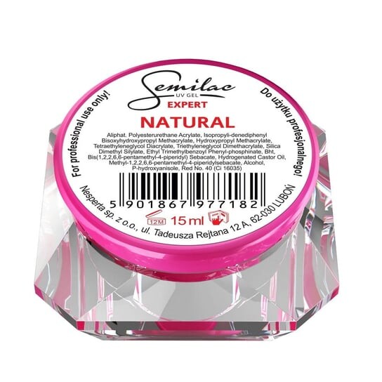 Гель-лак для ногтей Semilac Gel Expert Natural White UV 15мл
Гель-лак для ногтей Semilac Gel Expert Natural White UV 15мл