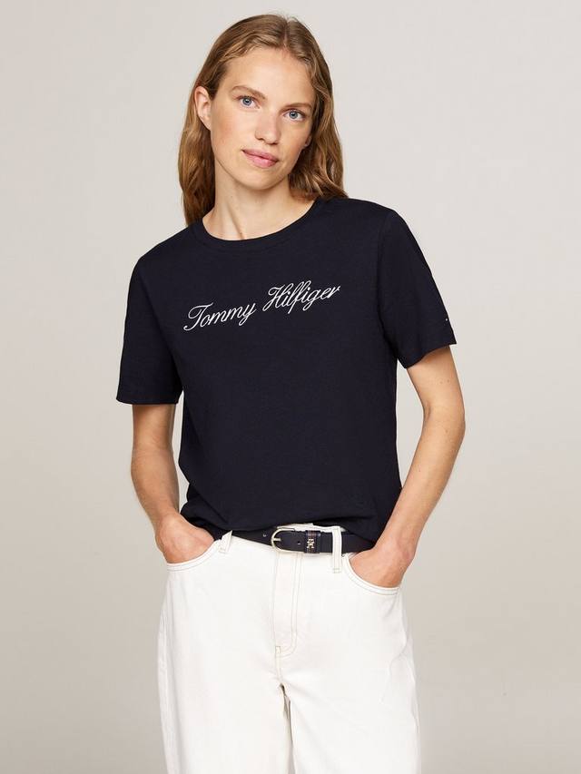 Футболка с логотипом Script Tommy Hilfiger, Dark Navy
Футболка с логотипом Script Tommy Hilfiger, Dark Navy