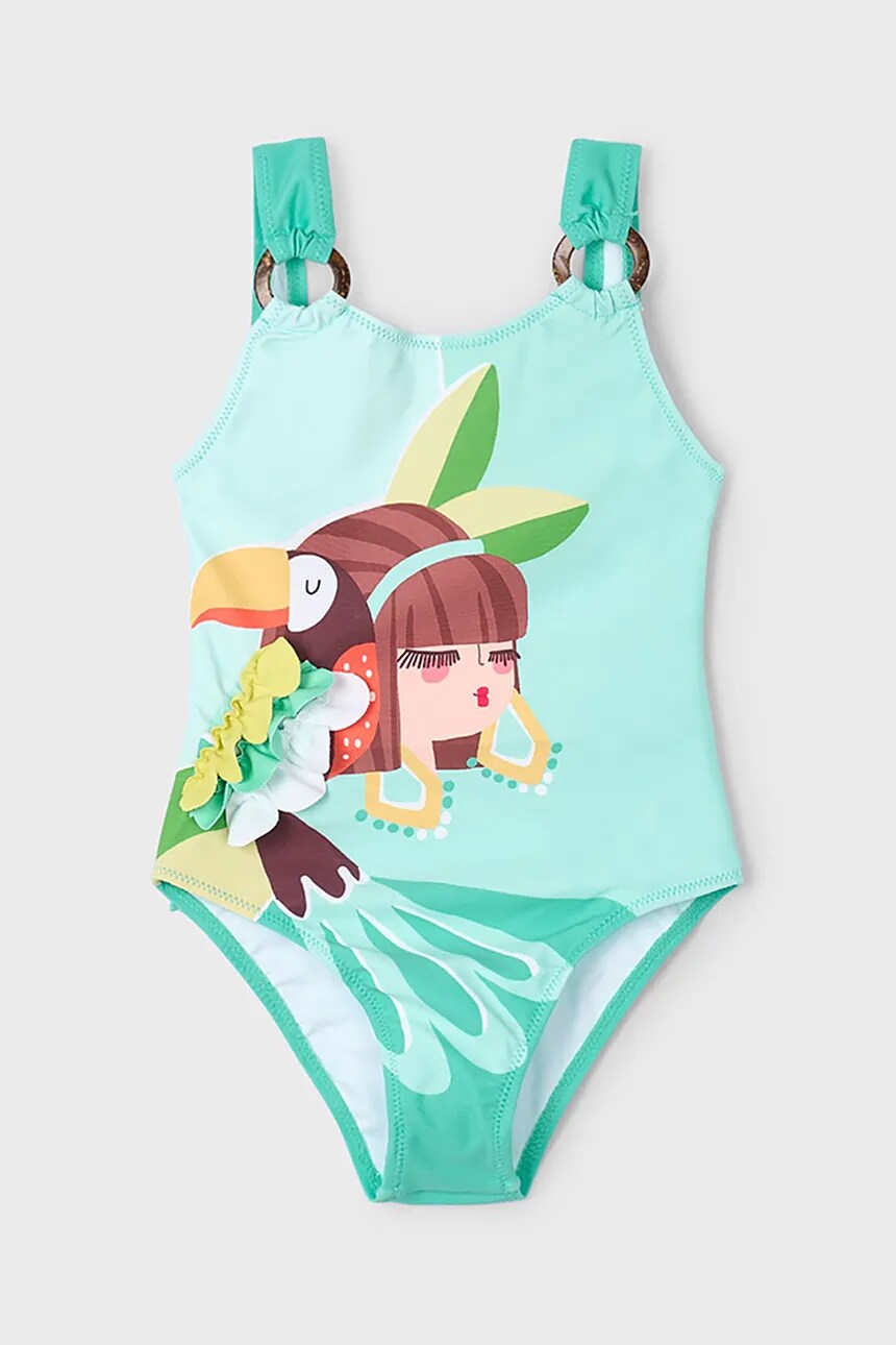 Детский слитный купальник Mayoral, зеленый
Детский слитный купальник Mayoral, зеленый