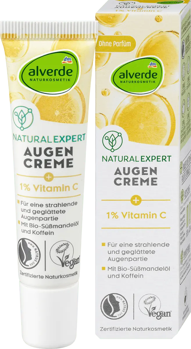 Натуральный крем для глаз с витамином С Expert 15 мл. alverde NATURKOSMETIK
Натуральный крем для глаз с витамином С Expert 15 мл. alverde NATURKOSMETIK