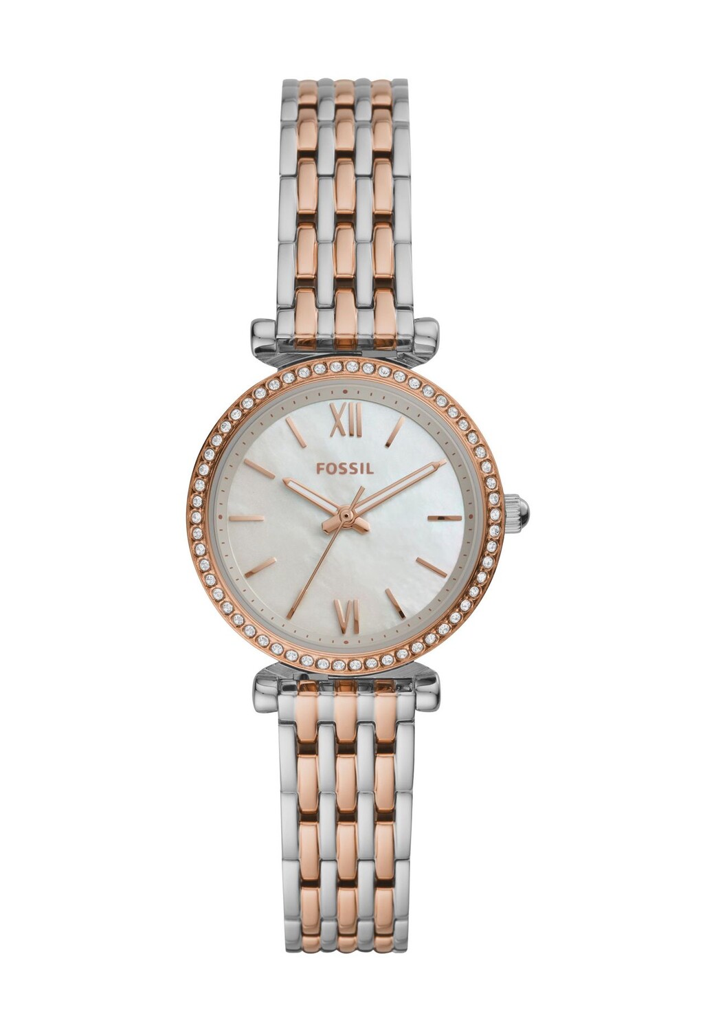 Женские часы Carlie Mini ES4649 FOSSIL, цвет Bicolor
Женские часы Carlie Mini ES4649 FOSSIL, цвет Bicolor