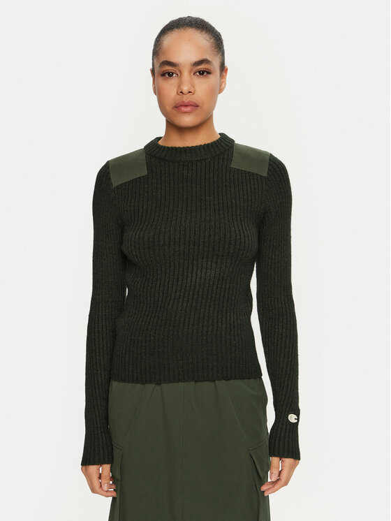 Облегающий свитер Champion, зеленый
Облегающий свитер Champion, зеленый