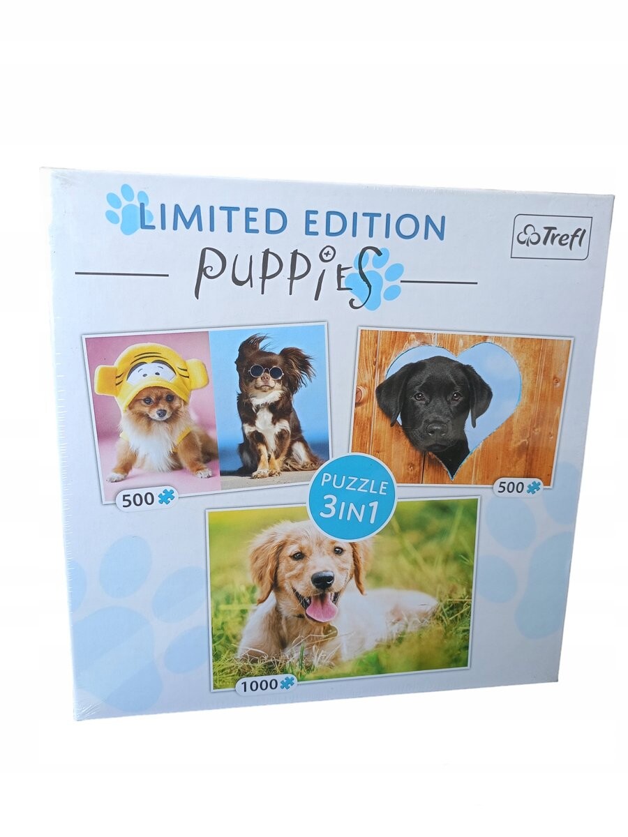 Пазл Trefl Pieski Trefl Limited edition Puppies 93068 
Пазл Trefl Pieski Trefl Limited edition Puppies 93068