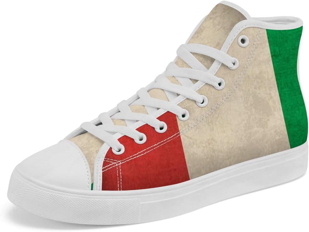 Кеды Chebing с флагом Италии, высокие кроссовки из канвы для женщин и мужчин, зеленый
Кеды Chebing с флагом Италии, высокие кроссовки из канвы для женщин и мужчин, зеленый
