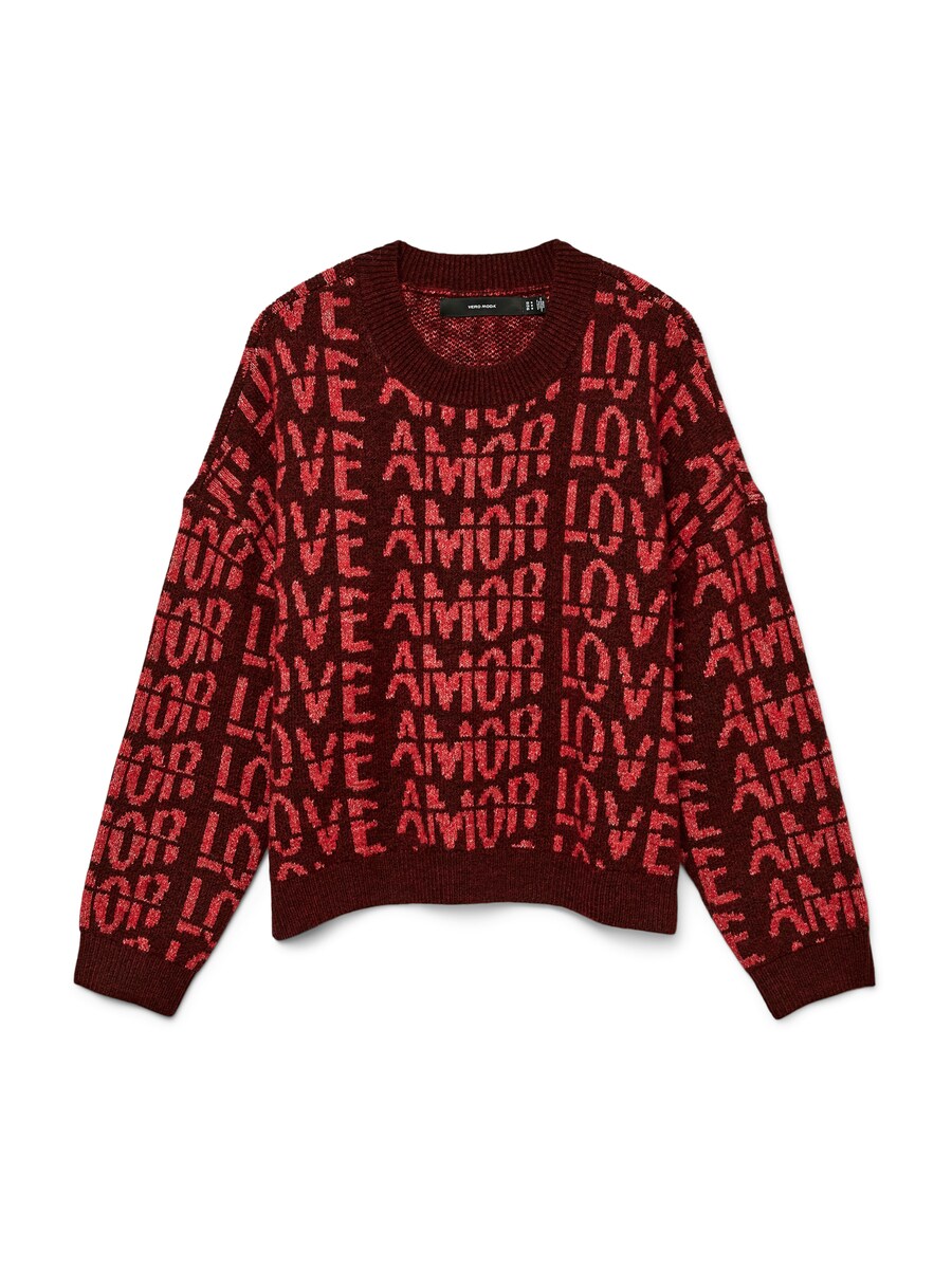 Свитер VERO MODA VMLove, Red/Bordeaux 
Свитер VERO MODA VMLove, Red/Bordeaux