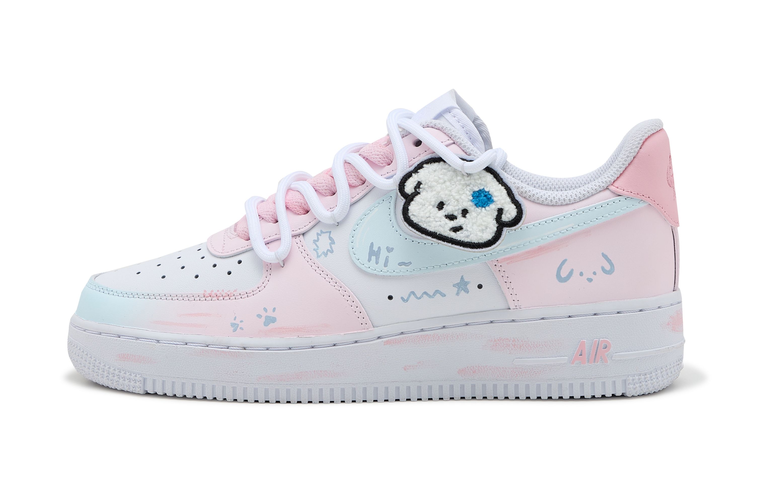 Nike Air Force 1 Puppy Track SAML низкие детские скейтбординг кроссовки pink white
Nike Air Force 1 Puppy Track SAML низкие детские скейтбординг кроссовки pink white
