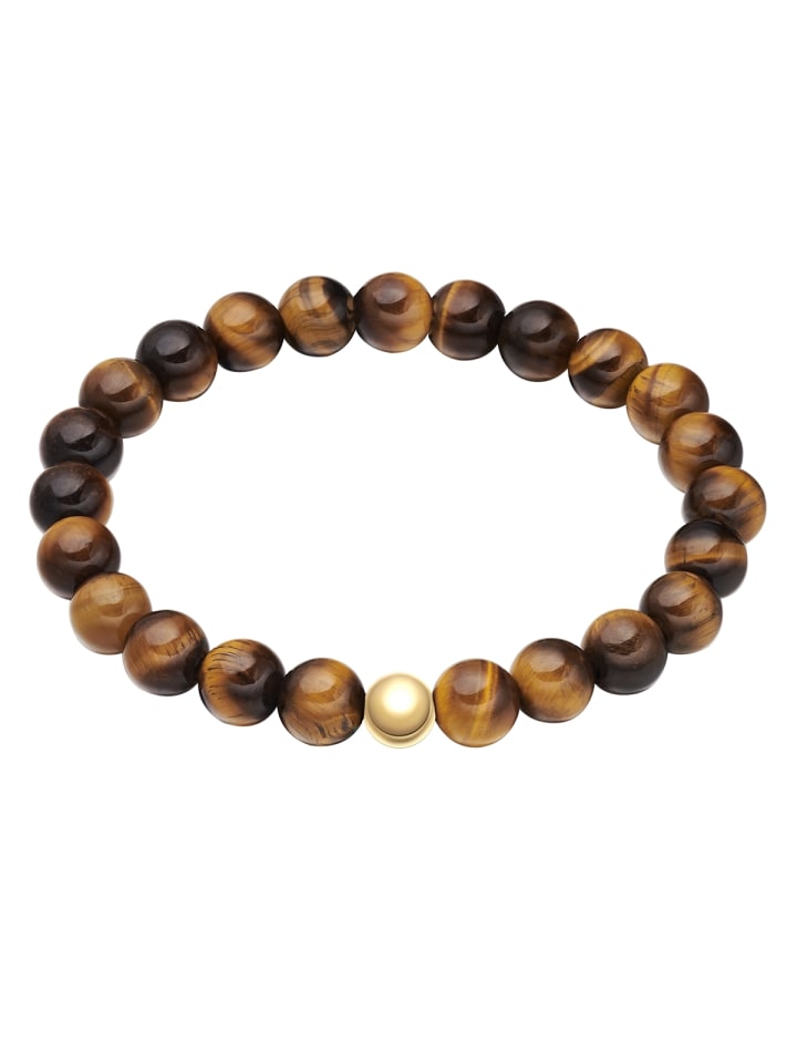 True Rebels Браслет из нержавеющей стали с тигровым глазом коричневого цвета
True Rebels Браслет из нержавеющей стали с тигровым глазом коричневого цвета