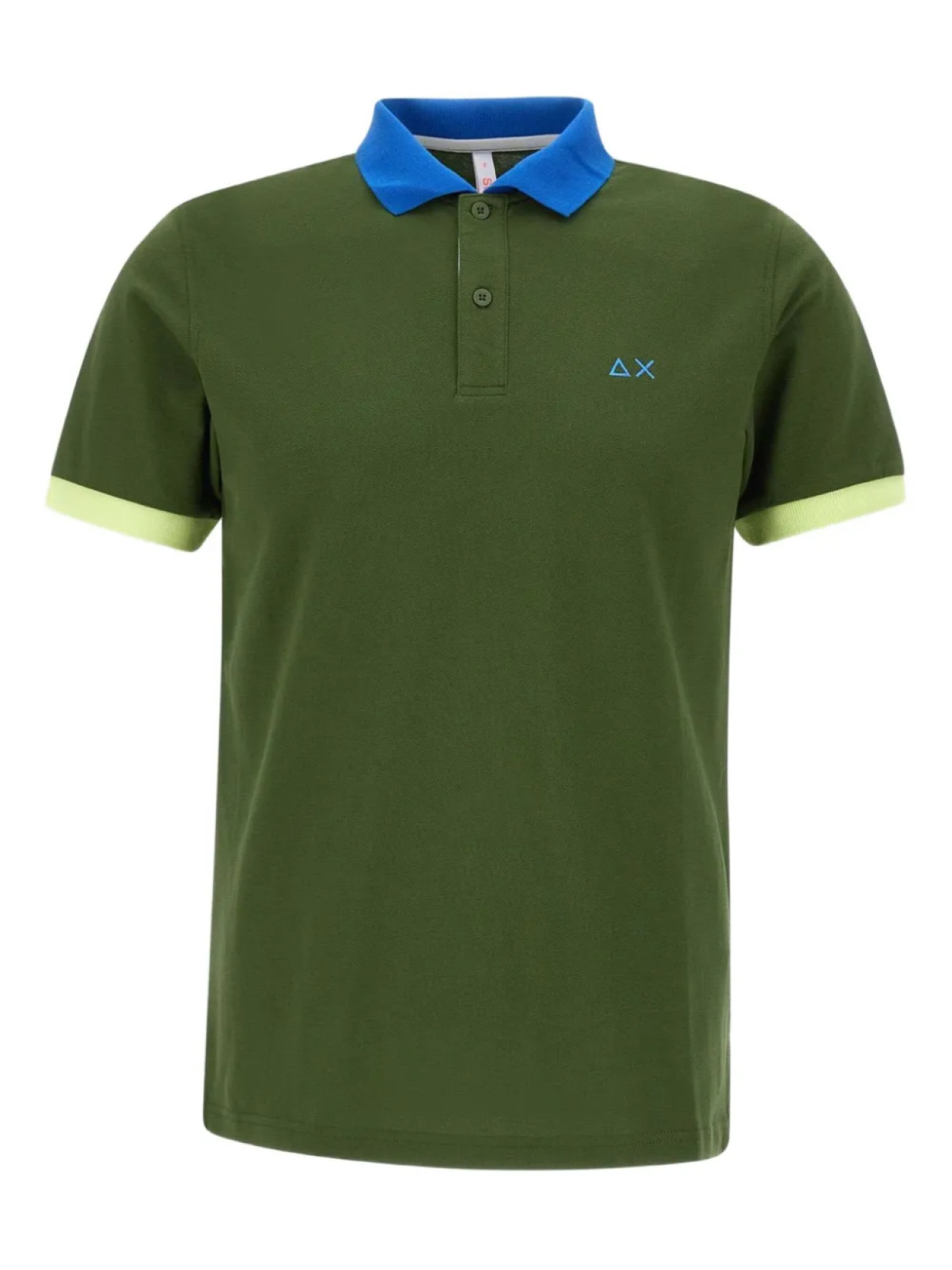 Рубашка-поло с цветными блоками Sun68, зеленый
Рубашка-поло с цветными блоками Sun68, зеленый