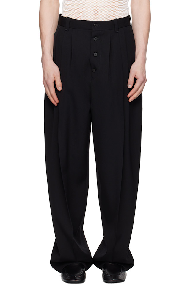 Брюки 'The Fernando' La Croisière Jacquemus, черный 
Брюки 'The Fernando' La Croisière Jacquemus, черный