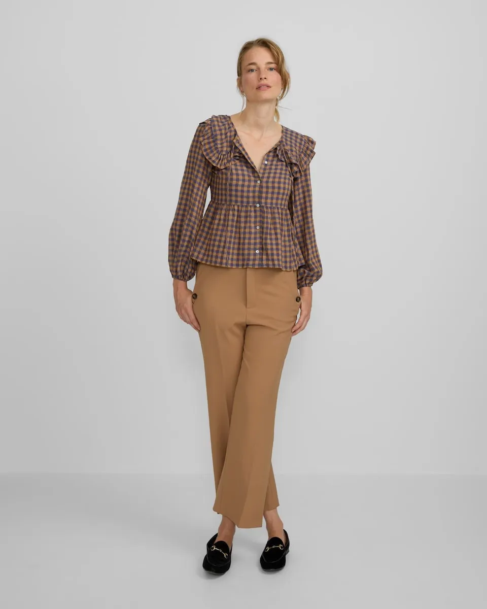 Женские брюки морского стиля Silbon, песочный
Женские брюки морского стиля Silbon, песочный