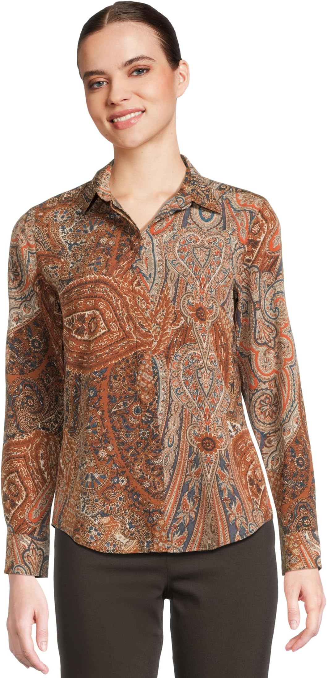 Рубашка Lauren Ralph Lauren Classic Fit Paisley Crepe Shirt, цвет Cream Multi
Рубашка Lauren Ralph Lauren Classic Fit Paisley Crepe Shirt, цвет Cream Multi