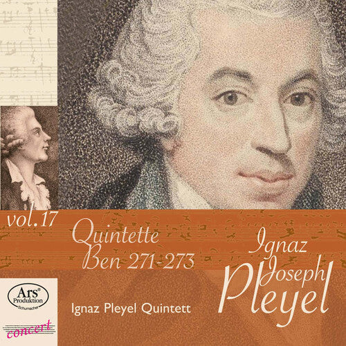 CD диск Pleyel / Ignaz Pleyel Quintett: Pleyel: String Quintets, Ben. 271-273, Vol. 17
CD диск Pleyel / Ignaz Pleyel Quintett: Pleyel: String Quintets, Ben. 271-273, Vol. 17