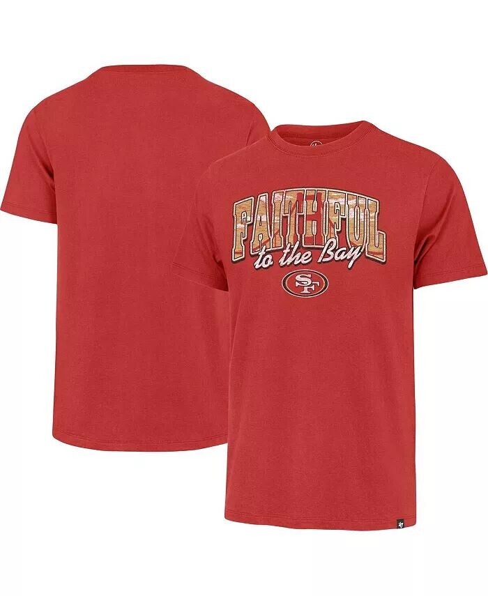 Мужская рваная футболка San Francisco 49ers Regional Franklin алого цвета '47 Brand, красный
Мужская рваная футболка San Francisco 49ers Regional Franklin алого цвета '47 Brand, красный