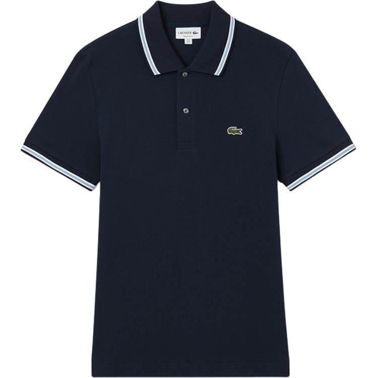Поло с отделкой LACOSTE, синий
Поло с отделкой LACOSTE, синий