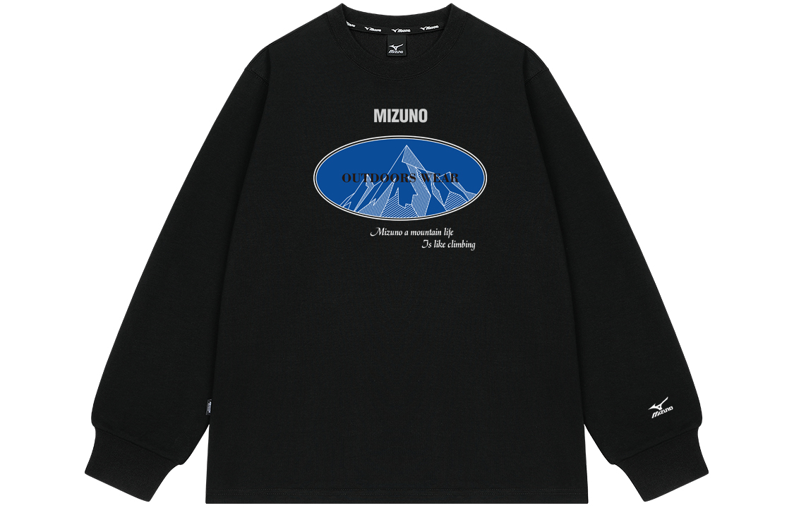 Футболка унисекс Mizuno, черный
Футболка унисекс Mizuno, черный