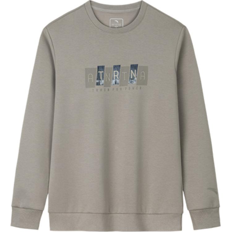 Толстовка для разнообразных тренировок Anta Pine Smoke Gray 
Толстовка для разнообразных тренировок Anta Pine Smoke Gray