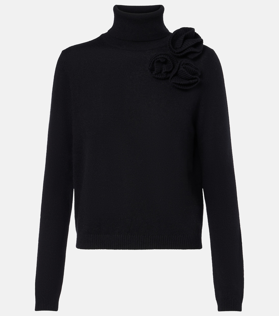 Свитер с воротником-стойкой и цветочной аппликацией Jardin des Orangers, 255-90
Свитер с воротником-стойкой и цветочной аппликацией Jardin des Orangers, 255-90