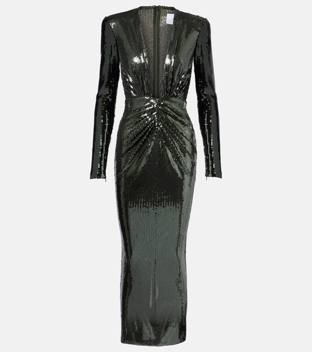 Платье со сборками и пайетками Alex Perry, Dark Olive
Платье со сборками и пайетками Alex Perry, Dark Olive