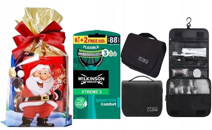 Рождественский набор косметики Wilkinson Machine 8 предметов + косметичка
Рождественский набор косметики Wilkinson Machine 8 предметов + косметичка