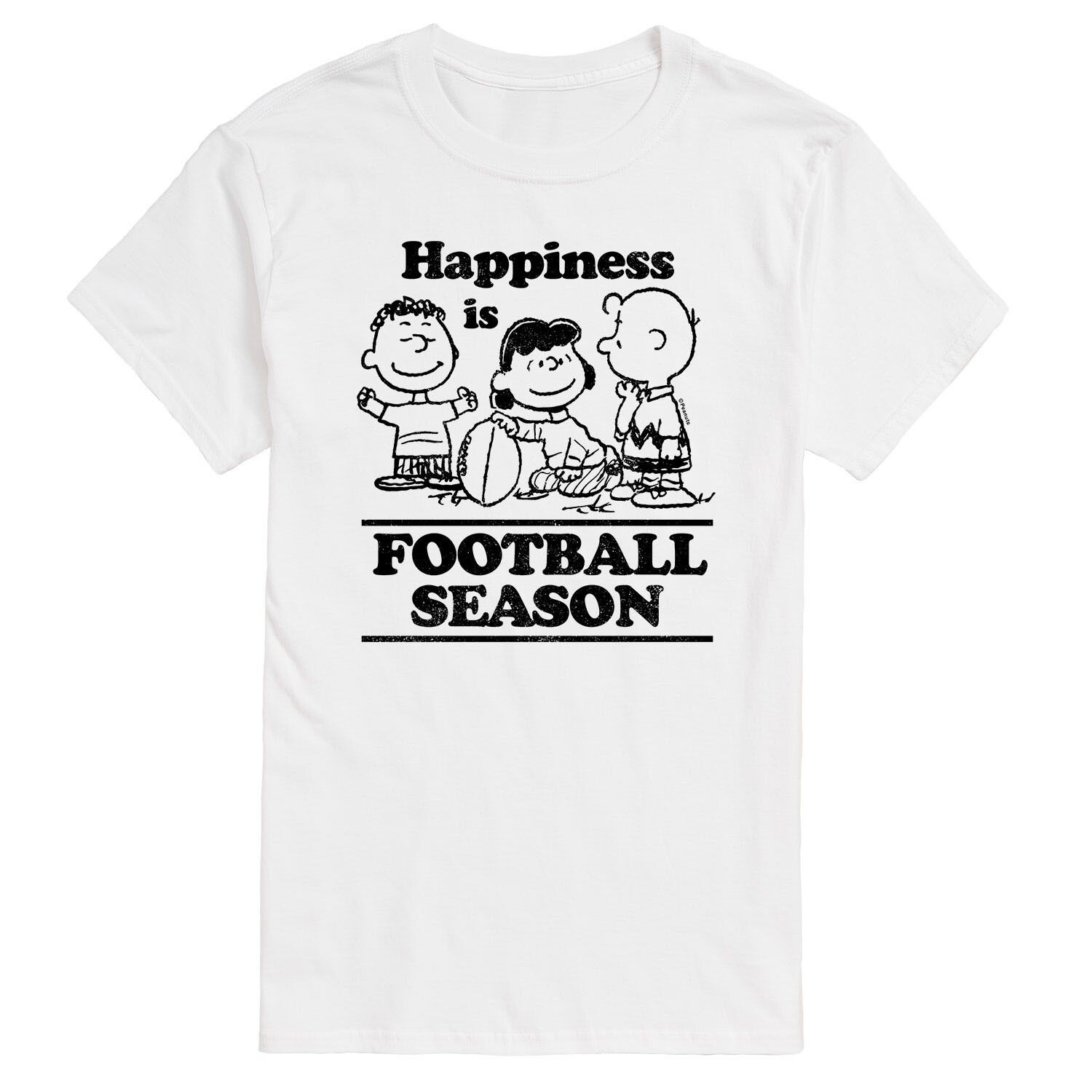 Мужская футболка Peanuts Happiness Is Football Season Licensed Character
Мужская футболка Peanuts Happiness Is Football Season Licensed Character