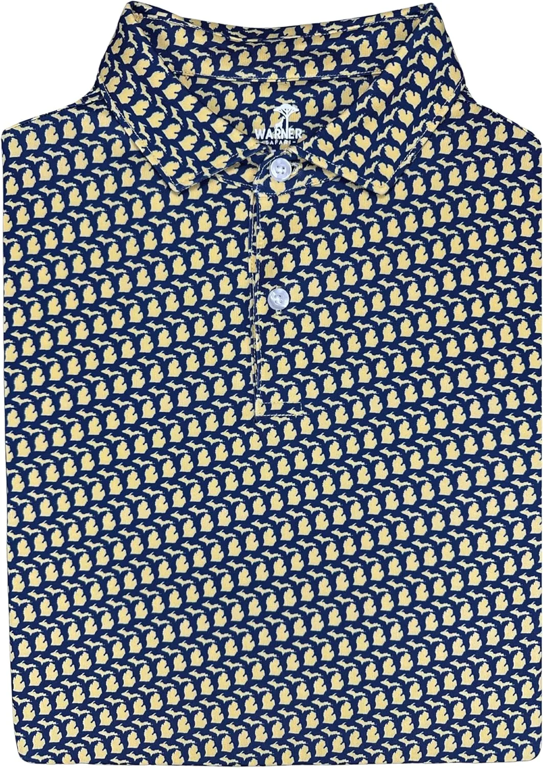 State Print мужская поло для гольфа — университетская поло с влагоотводящим эффектом Dry Fit, короткий рукав, Regular Fit Warner Safari
State Print мужская поло для гольфа — университетская поло с влагоотводящим эффектом Dry Fit, короткий рукав, Regular Fit Warner Safari