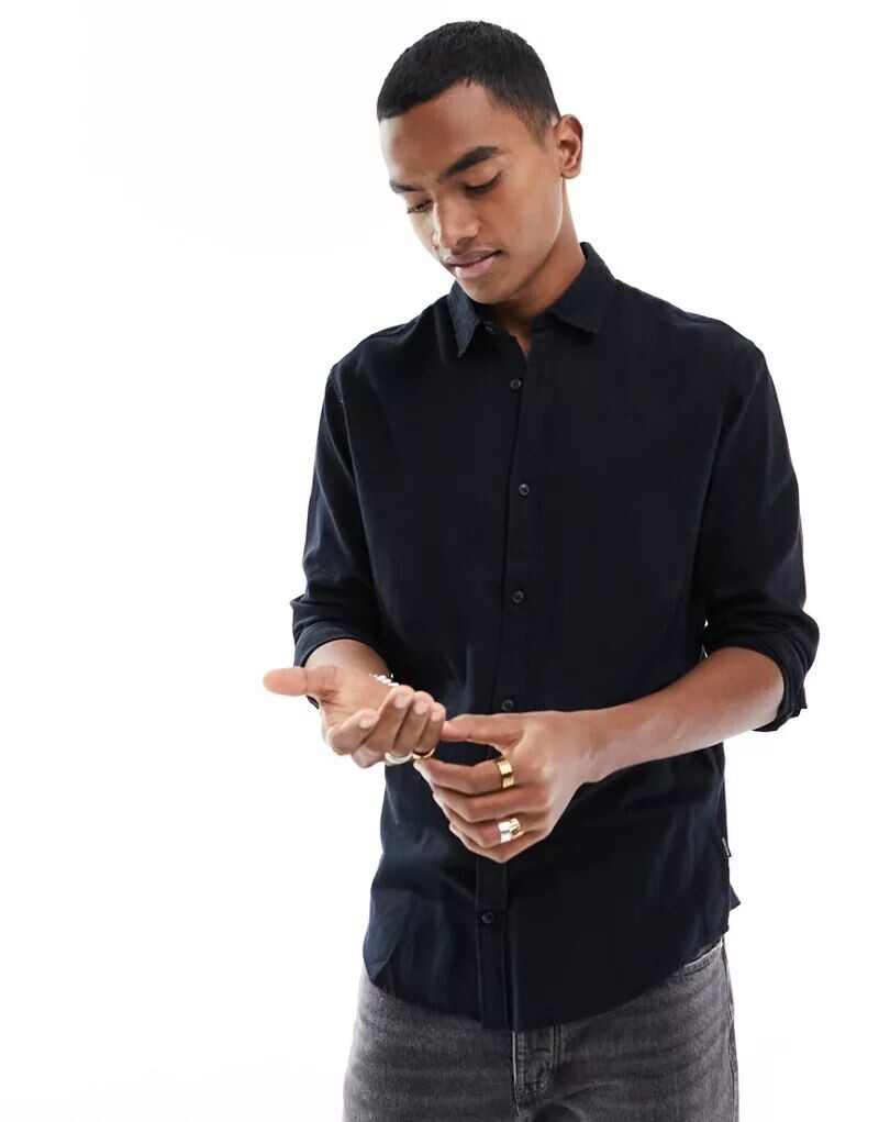 Черная фланелевая рубашка Jack & Jones, Черный, Черная фланелевая рубашка Jack & Jones
Черная фланелевая рубашка Jack & Jones, Черный, Черная фланелевая рубашка Jack & Jones