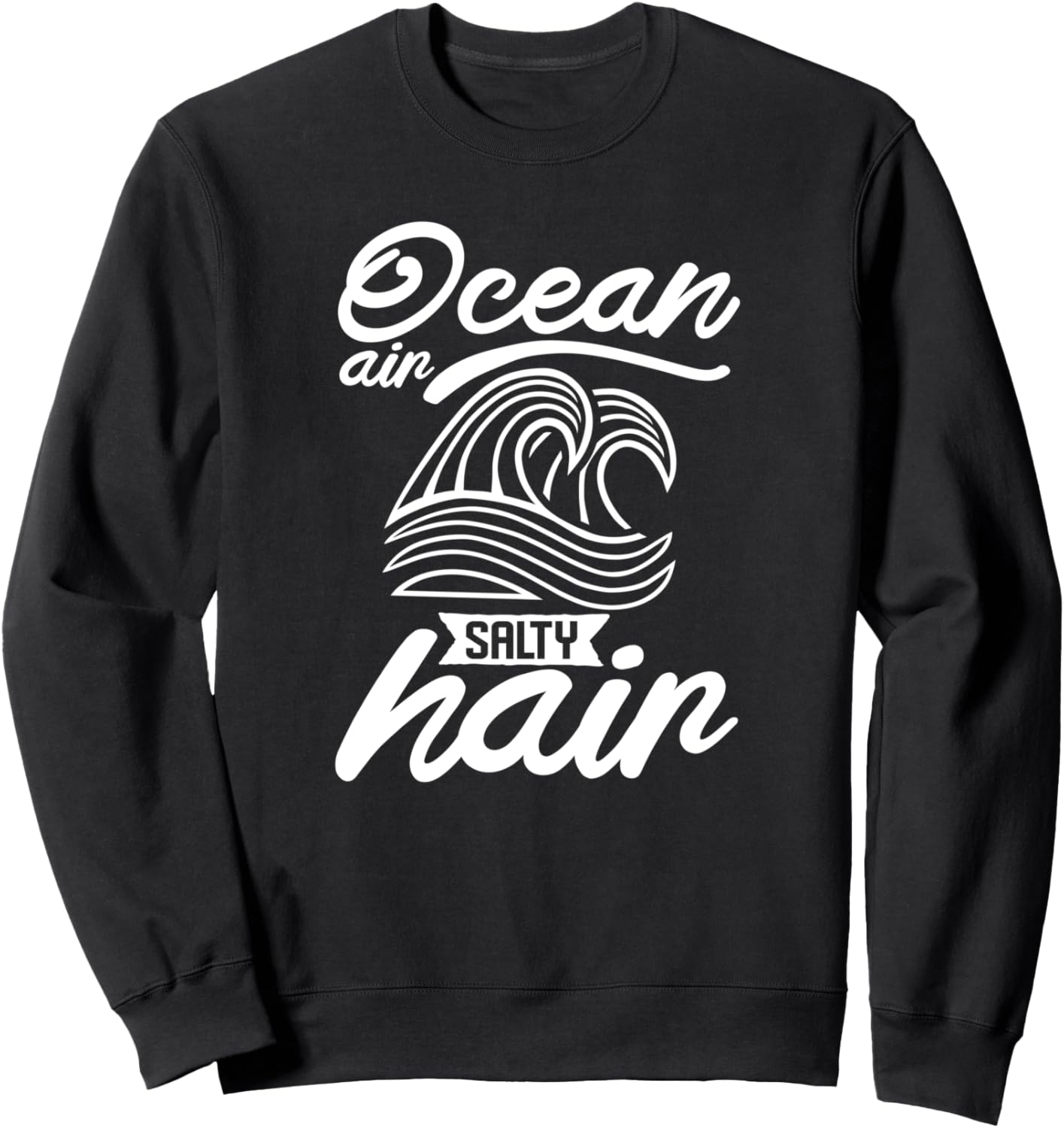 Морской воздух, соленые волосы - забавная пляжная резиновая толстовка Ocean Air Salty Hair, черный
Морской воздух, соленые волосы - забавная пляжная резиновая толстовка Ocean Air Salty Hair, черный