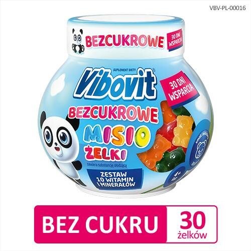 Vibovit, Мармеладные мишки без сахара, 30 шт.
Vibovit, Мармеладные мишки без сахара, 30 шт.