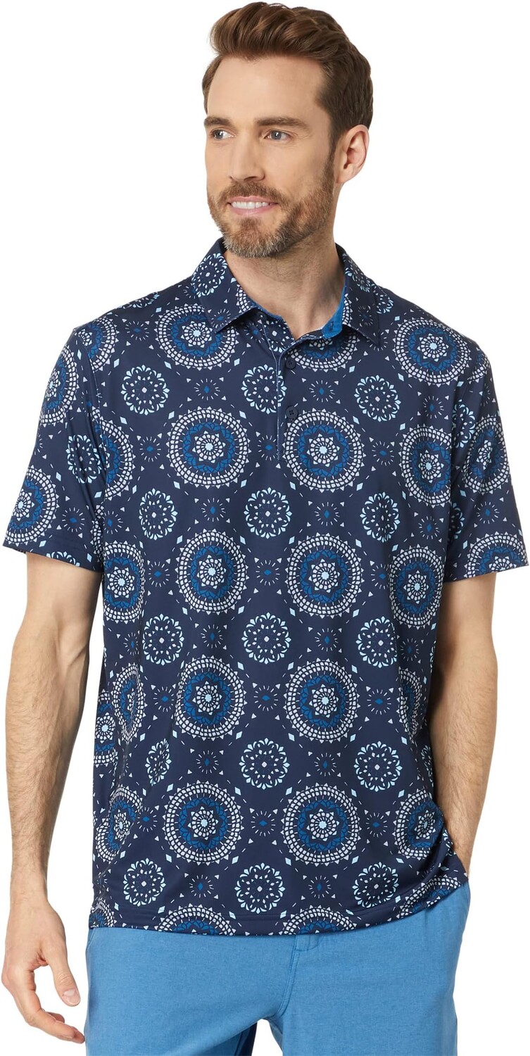 Поло Puma Mattr Rising Polo, цвет Navy Blazer/Lake Blue 
Поло Puma Mattr Rising Polo, цвет Navy Blazer/Lake Blue