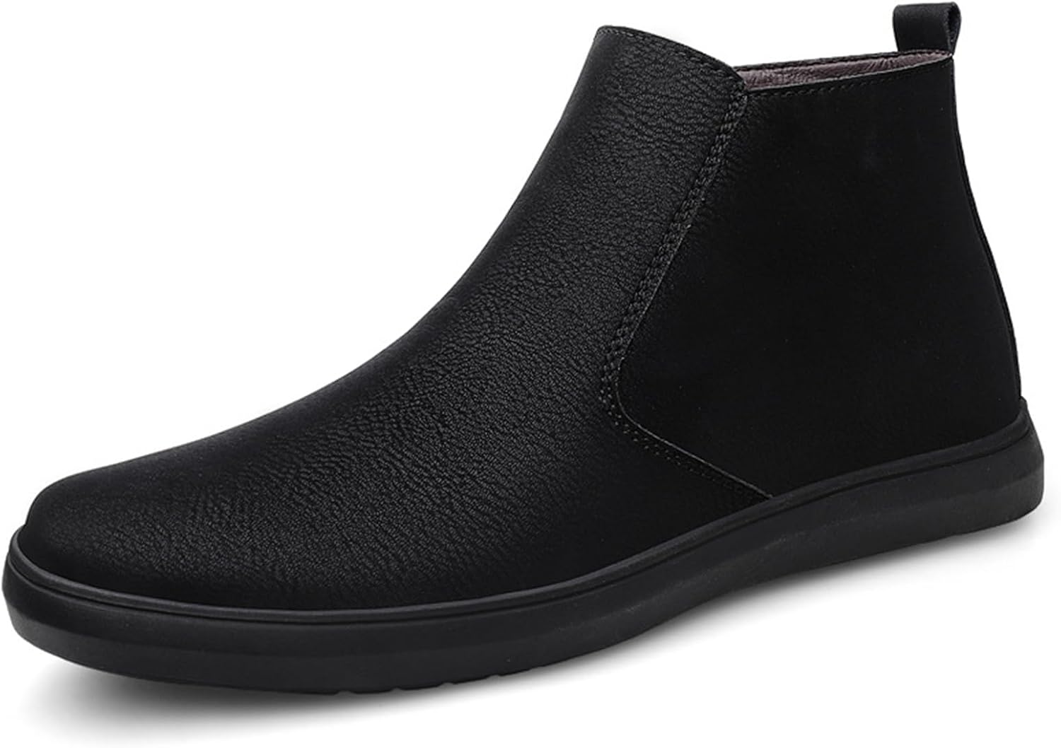 Мужские ботинки Челси на танкетке из натуральной кожи, удобные, без шнуровки, с круглым носком, мягкие ботинки Чакка до щиколотки для повседневной работы, зимние, повседневные, для офиса и бизнеса Bangteuo, черный
Мужские ботинки Челси на танкетке из натуральной кожи, удобные, без шнуровки, с круглым носком, мягкие ботинки Чакка до щиколотки для повседневной работы, зимние, повседневные, для офиса и бизнеса Bangteuo, черный