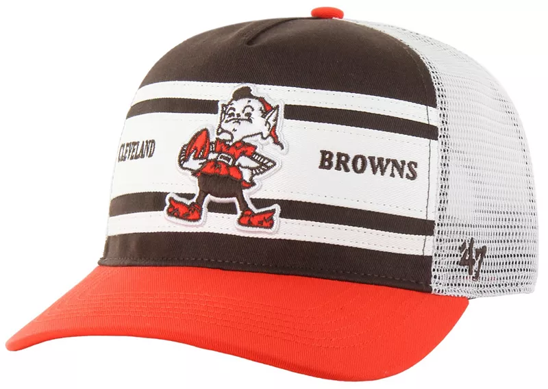 Мужская регулируемая кепка Cleveland Browns Super Stripe Hitch '47
Мужская регулируемая кепка Cleveland Browns Super Stripe Hitch '47