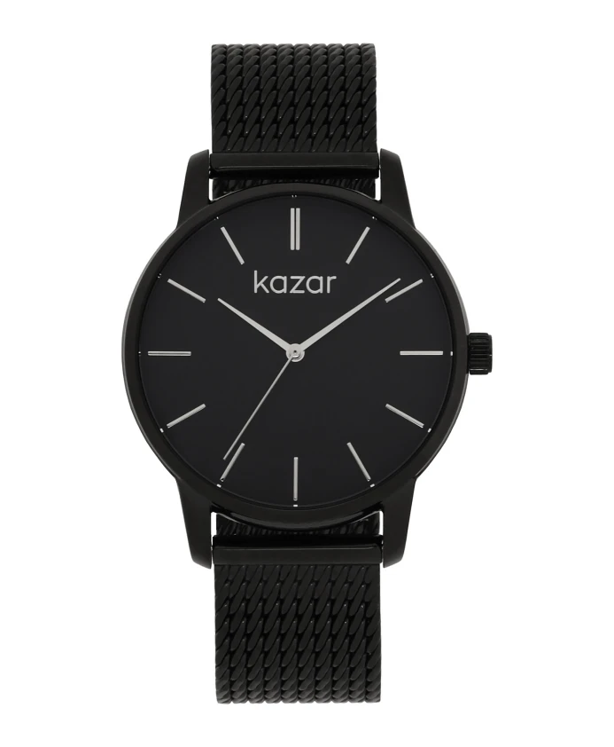Часы на сетчатом ремешке Kazar, черный
Часы на сетчатом ремешке Kazar, черный