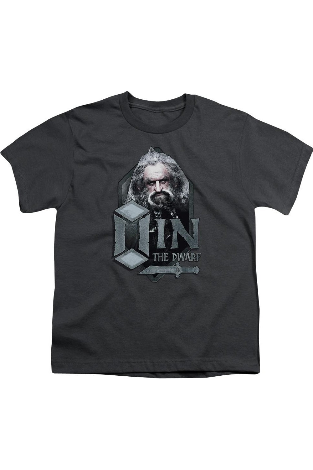 Футболка с коротким рукавом The Hobbit Oin для детей Gildan, Charcoal
Футболка с коротким рукавом The Hobbit Oin для детей Gildan, Charcoal