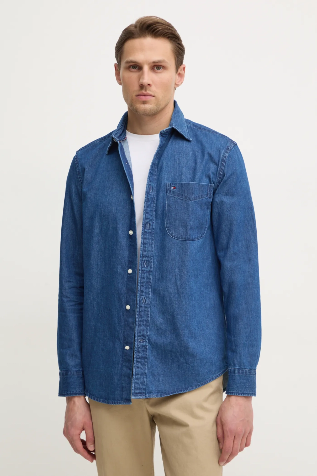 Джинсовая рубашка Tommy Hilfiger, синий
Джинсовая рубашка Tommy Hilfiger, синий