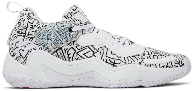 Кроссовки adidas D.O.N. Issue #3 'Creativity', белый 
Кроссовки adidas D.O.N. Issue #3 'Creativity', белый