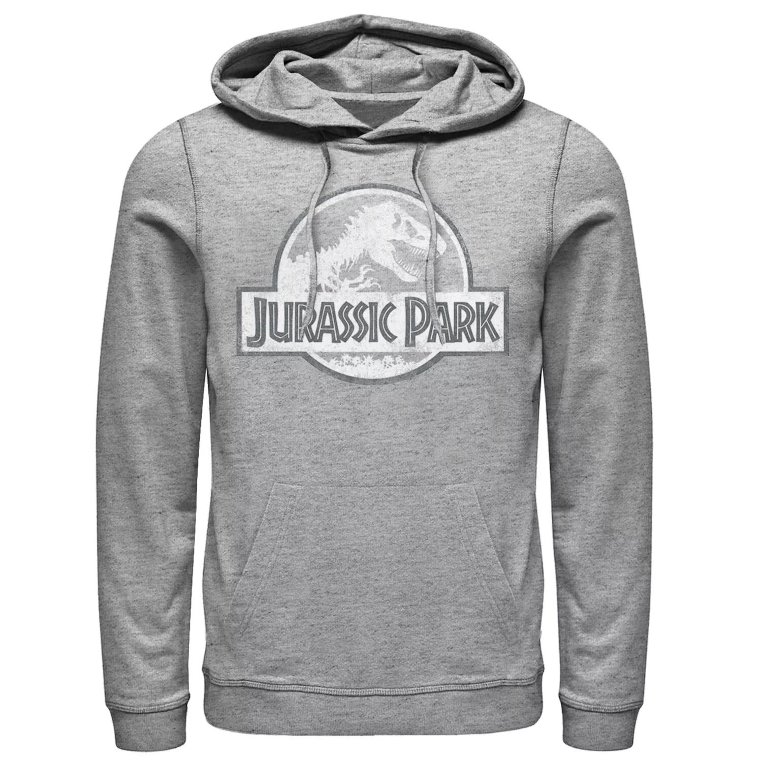 Мужской белый пуловер с капюшоном и логотипом «Парк Юрского периода» Licensed Character
Мужской белый пуловер с капюшоном и логотипом «Парк Юрского периода» Licensed Character