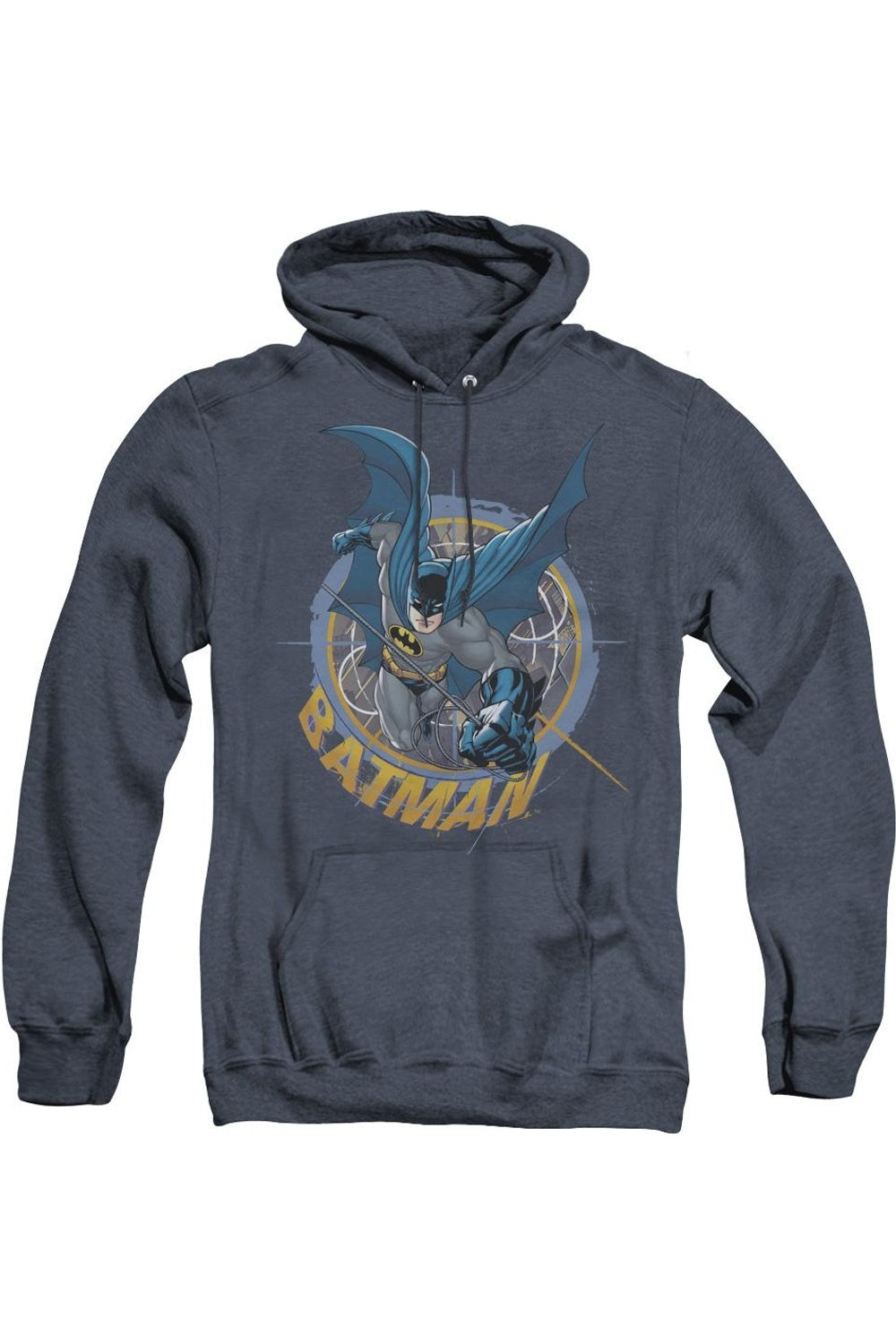 Batman In The Crosshairs Adult Heather Hoodie / Толстовка с капюшоном Gildan, темно-синий
Batman In The Crosshairs Adult Heather Hoodie / Толстовка с капюшоном Gildan, темно-синий