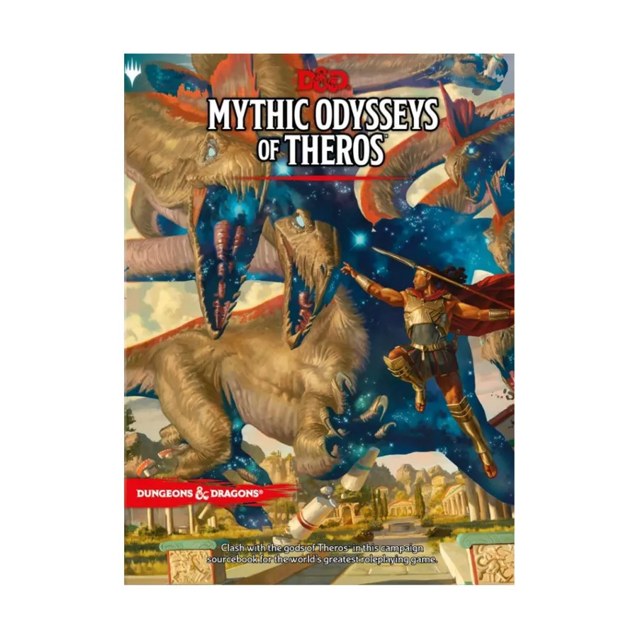 Mythic Odysseys of Theros, Dungeons & Dragons (5th Edition, 2014 Edition) - Core & Assorted, твердый переплет
Mythic Odysseys of Theros, Dungeons & Dragons (5th Edition, 2014 Edition) - Core & Assorted, твердый переплет