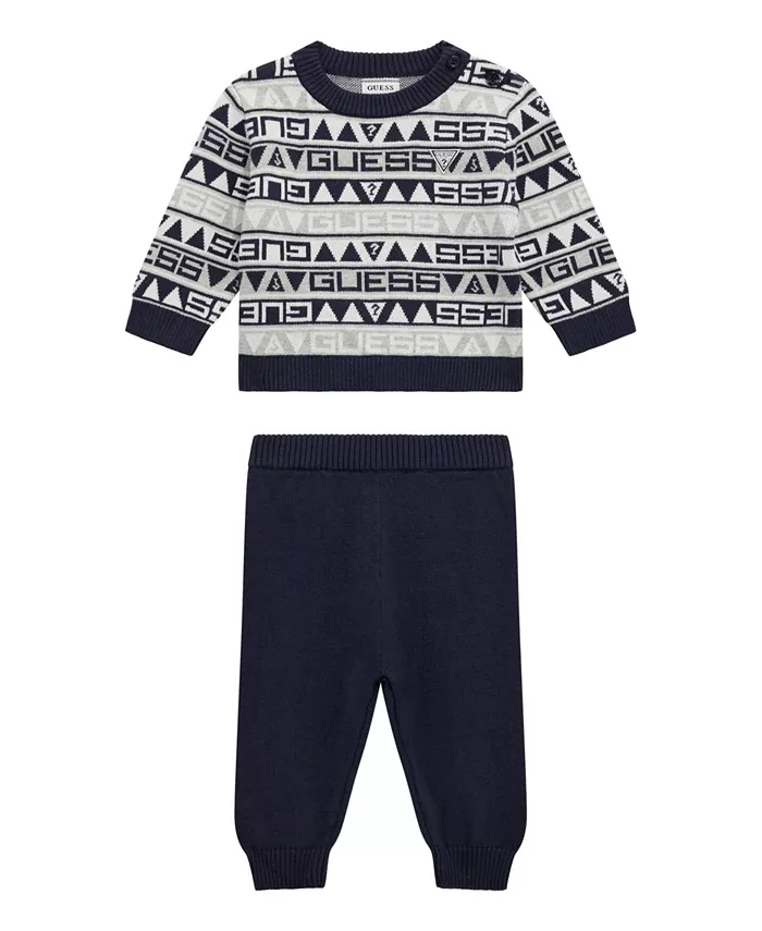Комплект для мальчиков из свитера с длинным рукавом и брюк Guess, мультиколор
Комплект для мальчиков из свитера с длинным рукавом и брюк Guess, мультиколор