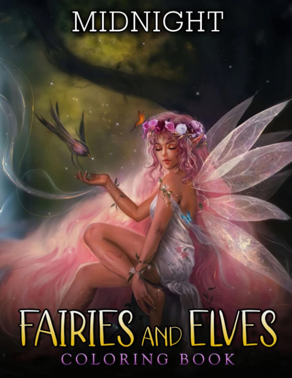 Midnight Fairies and Elves Coloring Book: Amazing Coloring Pages For Adults Containing New Designs With Black Edition To Help You Relax
Midnight Fairies and Elves Coloring Book: Amazing Coloring Pages For Adults Containing New Designs With Black Edition To Help You Relax