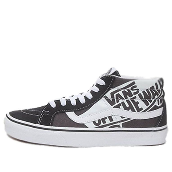 Кроссовки sk8-mid reissue logo 'black white' Vans, черный
Кроссовки sk8-mid reissue logo 'black white' Vans, черный