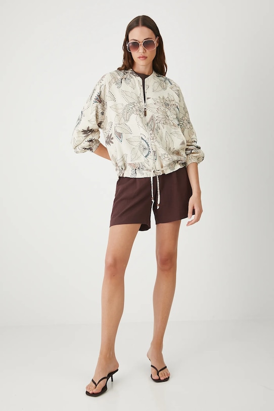 Куртка-бомбер льняная Medicine, мультиколор
Куртка-бомбер льняная Medicine, мультиколор