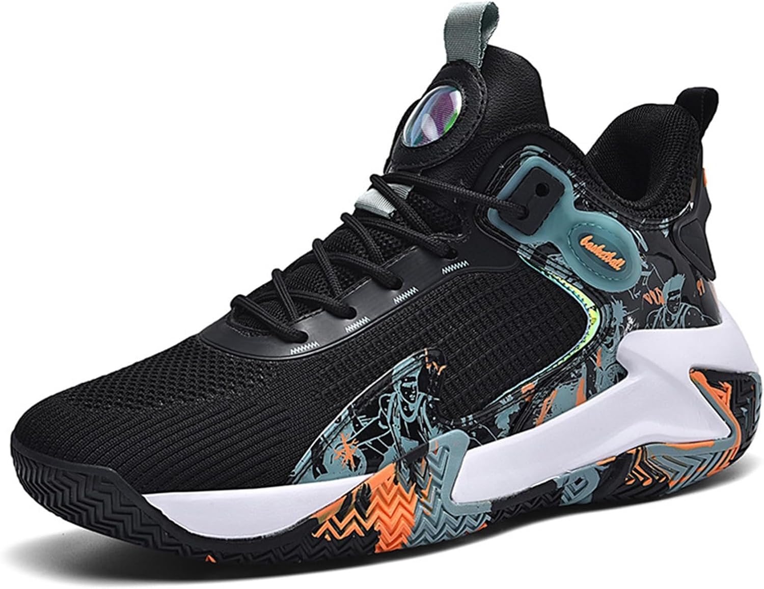 Женские и мужские баскетбольные кроссовки DHAEY, профессиональные, легкие, дышащие, модные кроссовки на высокой подошве с амортизацией для тренировок и фитнеса (Цвет: белый, Размер: 9.5 для женщин / 8 для мужчин)
Женские и мужские баскетбольные кроссовки DHAEY, профессиональные, легкие, дышащие, модные кроссовки на высокой подошве с амортизацией для тренировок и фитнеса (Цвет: белый, Размер: 9.5 для женщин / 8 для мужчин)