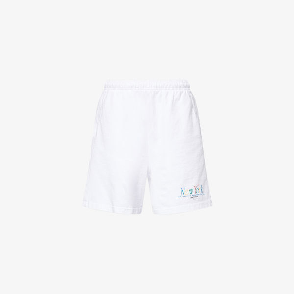 Спортивные шорты Sporty & Rich NY 94 из хлопкового джерси, белый
Спортивные шорты Sporty & Rich NY 94 из хлопкового джерси, белый