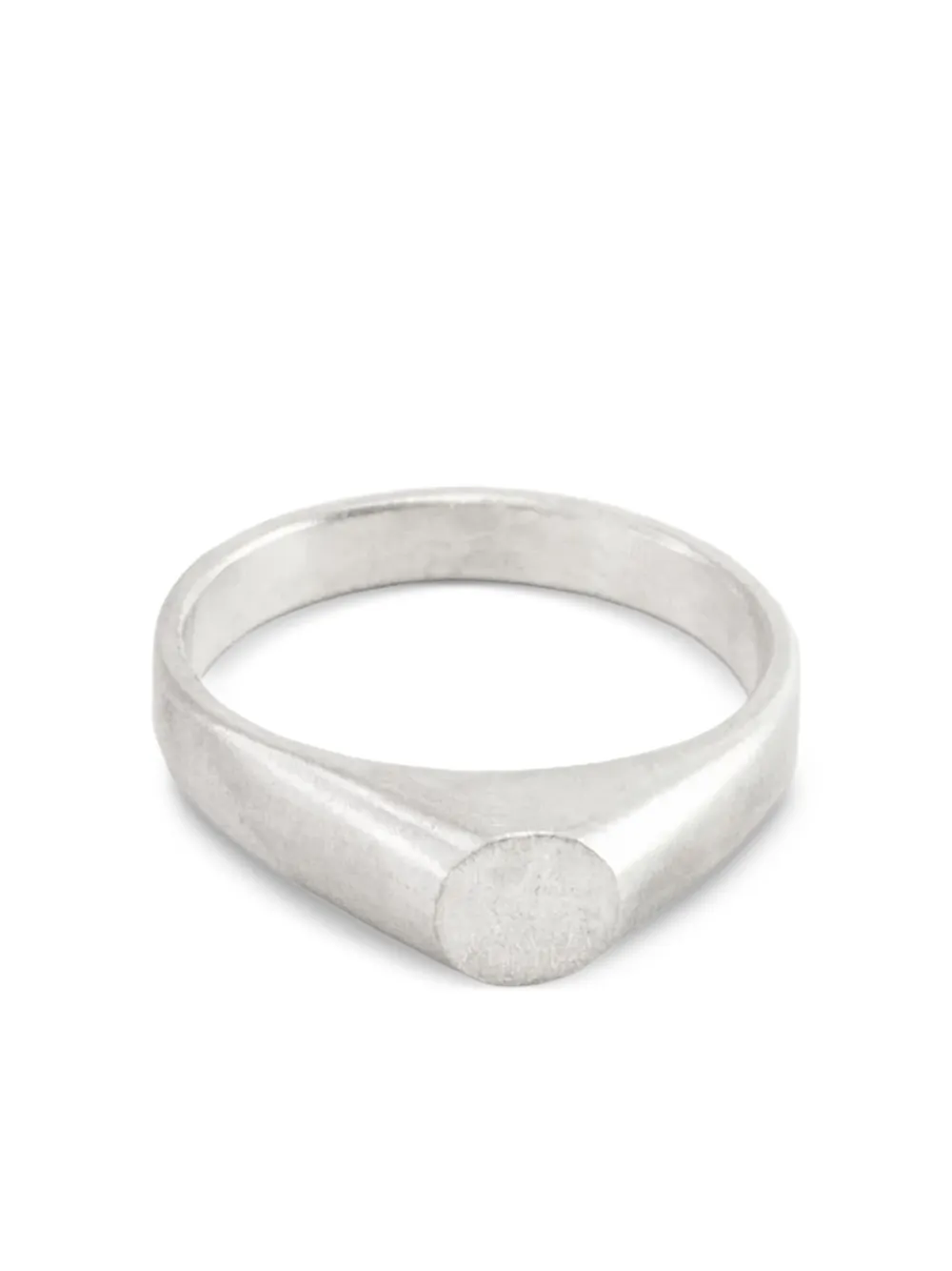 Мини-кольцо с печаткой d'Alma, серебряный 
Мини-кольцо с печаткой d'Alma, серебряный
